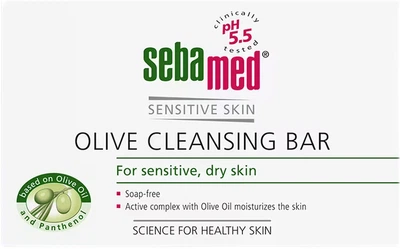 Мило Sebamed Sensitive Skin Оливкове очищувальне 150 г (4103040000422)