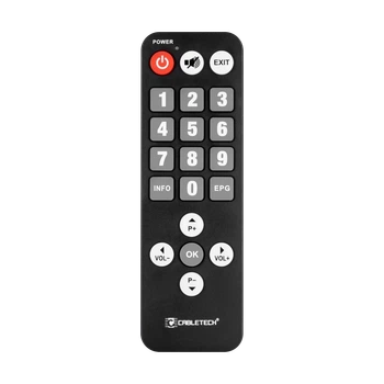 Пульт управління Cabletech DVB-T універсальний для сенторів (PIL0367)