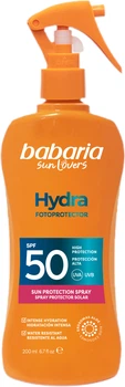 Солнцезащитный спрей Babaria Hydra SPF50 200 мл (8410412520447)