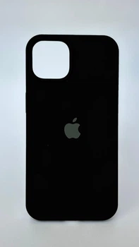 Чохол WAVE Full Silicone Case із захистом 360 по корпусу з внутрішнєю мікрофіброю для iPhone 13/14 Black