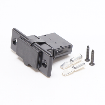 Силовой разъём Anderson на панель SB50 / 50A 600V / AP-D-50A-BLK / чёрный
