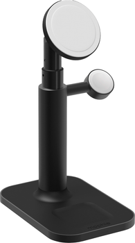Bezprzewodowa stacja ładowania mophie 3-in-1 Extendable Stand with MagSafe 15W Czarna (401311461)