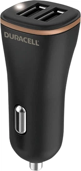 Ładowarka samochodowa Duracell DR6010A 2xUSB-A 30W Czarny (DR6010A)