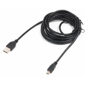 Зарядний кабель Cablexpert Premium Mini USB 5pin 3m Black (CCP-USB2-AM5P-10)