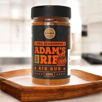 Приправа Saldva Adam's Rib BBQ Seasoning Rib Rub для ребер и барбекю 220 г