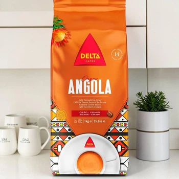 Кофе в зернах Delta Cafes Origins Angola 100% Робуста 1 кг