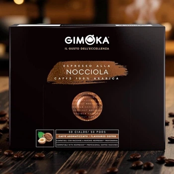 Кава в капсулах Gimoka Espresso alla Nocciola Nespresso Professional 50 шт