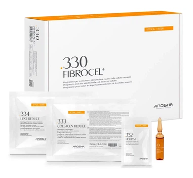 Липолитический набор против фиброзного целлюлита Arosha 330 Fibrocel + 4 Treatments