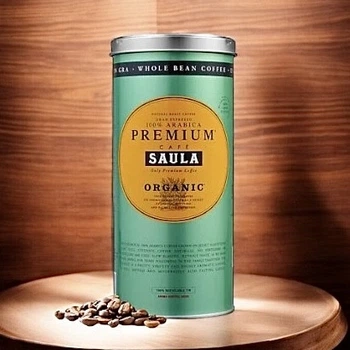 Кава в зернах Saula Premium Organic 100% Arabica 500 г