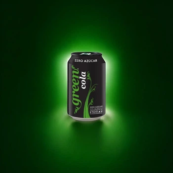 Напій безалкогольний Green Cola зі стевією 330 мл Іспанія