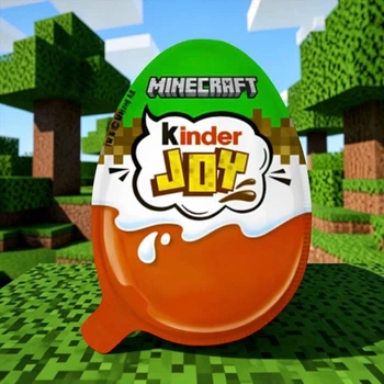 Шоколадне яйце з сюрпризом Kinder Joy Minecraft 20 г