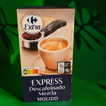 Кава мелена без кофеїну Carrefour Extra Express Descafeinado Mezcla Molido 250 г