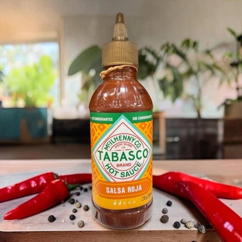 Соус острый красный Tabasco Brand Hot Sauce Salsa Roja 256 мл