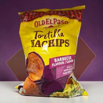 Кукурузные чипсы начос Old El Paso Tortilla Nachips Barbecue барбекю 185 г