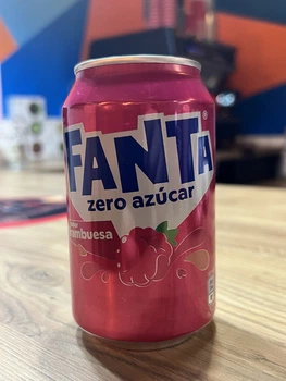 Напій безалкогольний сильногазований Fanta Raspberry Zero Sugar 0.33 л