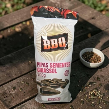 Семена подсолнечника жареные Hacendado Pipas Sementes Girassol BBQ со вкусом барбекю 200 г
