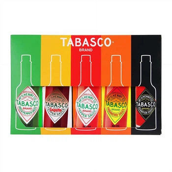 Набір соусів Tabasco Brand Variety від пікантного до дуже гострого 5 шт х 60 мл
