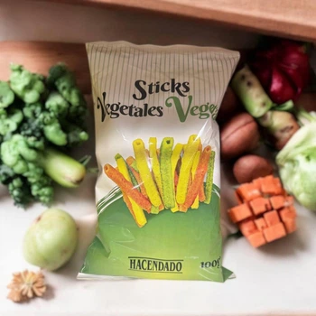 Снеки овощные Hacendado Sticks Vegetales 100 г