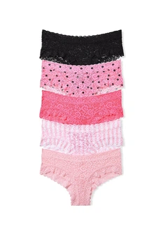 Трусики слип Victoria's Secret 5(XL) Микс (154911)
