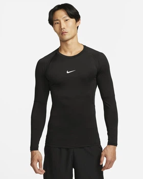 Компресійна Кофта Nike Pro Dri-FIT Tight Long-Sleeve Fitness Top(FB7919-010) L Чорний