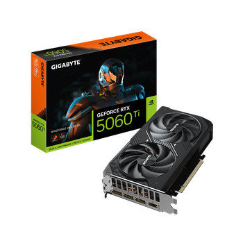 Відеокарта Gigabyte GeForce RTX5060 Ti WINDFORCE MAX OC 8G