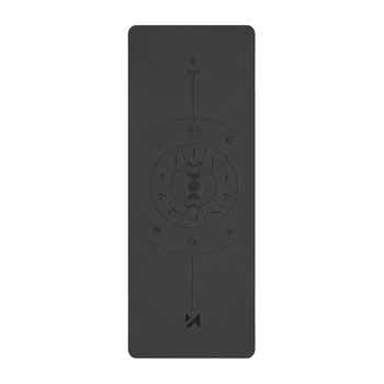 Коврик для йоги Wozinsky WNSP-NKB 183 x 61 x 0.5 см из натурального каучука Black (5907769387869)