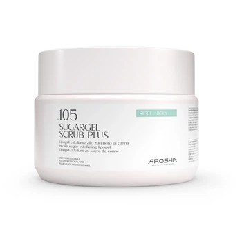 Скраб-эксфолиант для тела с коричневым сахаром Arosha 105 Sugargel Scrub Plus 500 мл