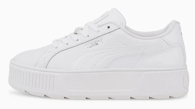 Кеди Puma Karmen Leather White/White/Silver р. 9.5/40.5/26.5см