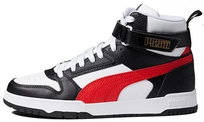 Кроссовки Puma RBD GameWhite/High Risk Red/Black/Team Gold р. 9/42/27.3см
