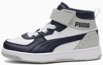 Кроссовки Puma Kids Rebound JOY White/Parisian Night/Gray Violet р.13/31/19.8см