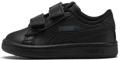 Кроссовки Puma Kids Smash v2 Black/Black р. 9/25/16.4см
