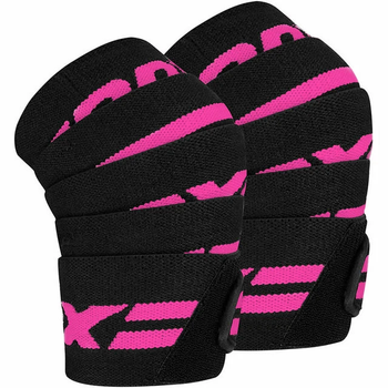 Бинты на колени RDX K2 GYM Knee Wrap, 2 м, розовые(PP_25C41C8DFAD4)