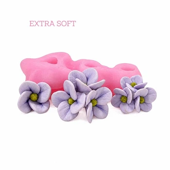 Силіконовий молд Гортензія квіточки EXTRA SOFT