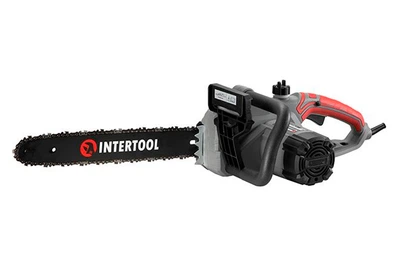 Пила цепная электрическая Intertool 2400Вт x 16" двигатель боковой