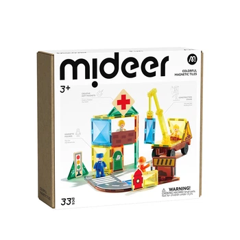 Магнітний конструктор Mideer Hero Squad Геройський загін 33 деталі (MD2118)