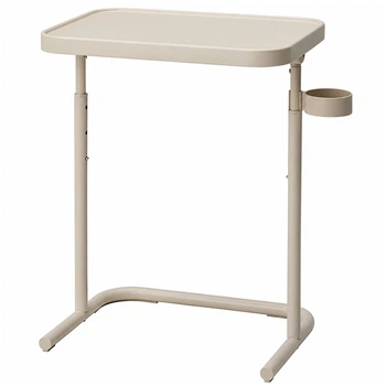 Столик для ноутбука з регулюванням висоти Laptop Table 47 х 35 х 66-76 см (3547) Бежевий