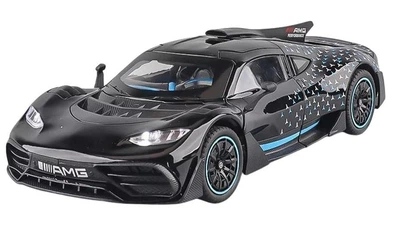 Модель гоночного автомобіля Chiyuchewan AMG ONE масштабу 1:24, лита під тиском іграшкова машина, подарунок для хлопчиків