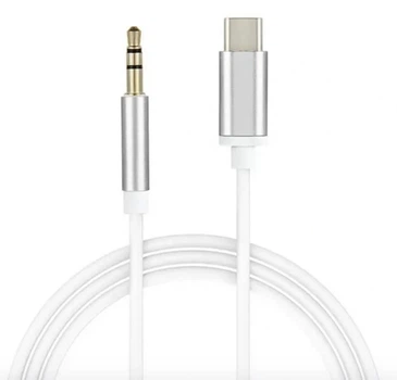 Кабель AUX USB Type-C - 3,5 мм, аудиоадаптер USB-C на AUX для iPhone 17/16/15 Pro Max, Samsung S26/S25/S24 Ultra, Google Pixel