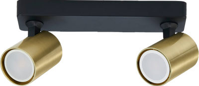 Reflektor punktowy Light Prestige Snow Złocisty (LP-731/2W GD)