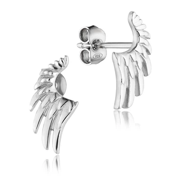 Серьги Серебро 925 Крылья