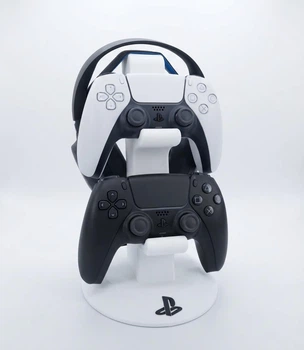 Подставка для контроллера PS5 на 2 контроллера и гарнитуру