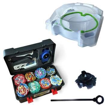 Подарунковий набір Beyblade Burst Surge — 8 бейблейдів, арена, кейс