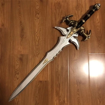 Іграшковий меч короля Артаса 1:1 100 см. Косплей World of Warcraft, Крижана Скорбота або Фростморн