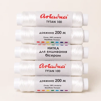 Бісерна нитка TYTAN 100 200 м (Н2500/200)
