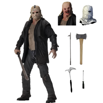 Фигурка Jason Voorhees Friday the 13th 18 см, более 25 точек артикуляции, аксессуары, коробка