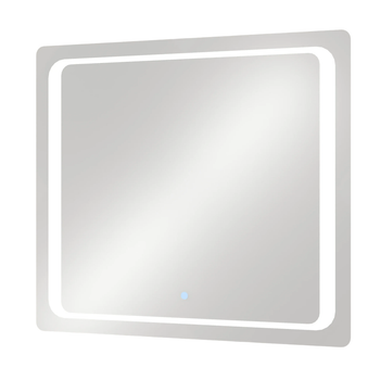 Зеркало для ванной комнаты Van Mebles LED 2 800x900 прямоугольное, с фронтальной LED-подсветкой