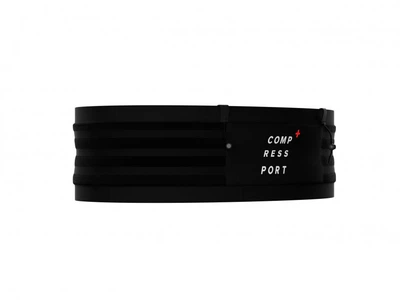 Пояс спортивный CS Free Belt Pro Черный M/L для бега с кишенею и утримувачами для номерів