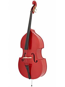 Контрабас STENTOR 1950LCRD Harlequin Rockabilly Double Bass 3/4 (Red)