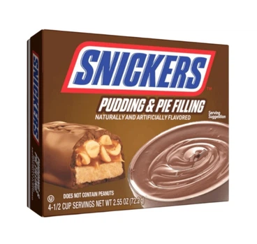 Пудинг та начинка для пирогів Snickers Milk Chocolate 72.2г