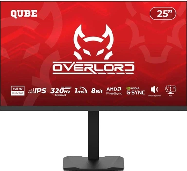 Монитор QUBE Overlord G25F300HS